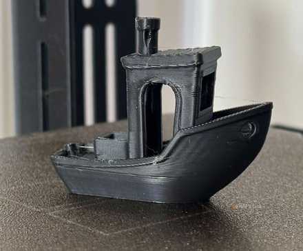 3D printed Benchy.