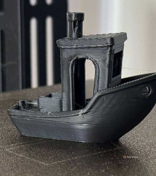 3D printed Benchy.
