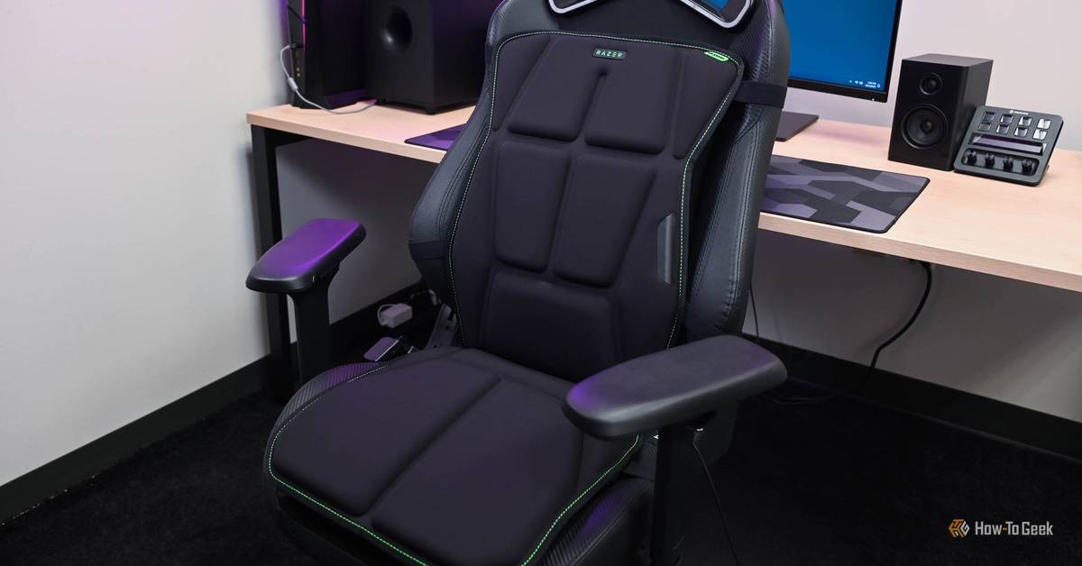 Razer Freyja Review: Haptic Gaming Cushion For Your Chair