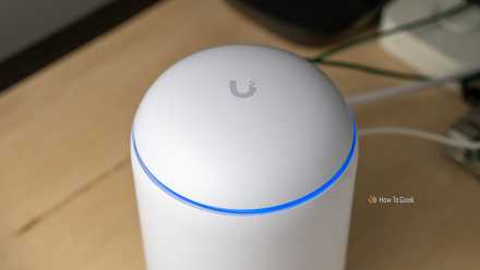 The top of the Unifi Dream Router 7.