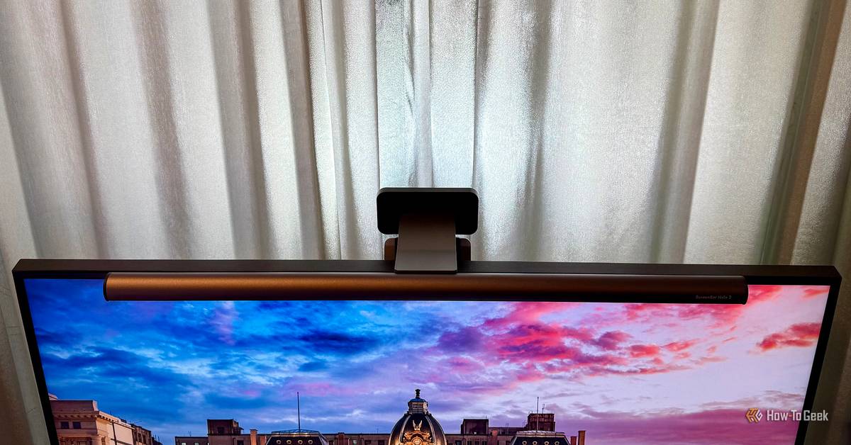 BenQ ScreenBar Halo 2 Review: Front and Rear Monitor Light with 
