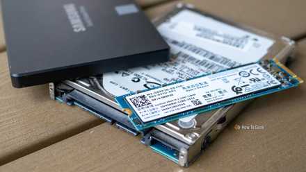 This lost sight of SSD spec issues far more than SATA and NVMe Samsung 850 EVO SSD with M.2 SSD and SATA hard drive.