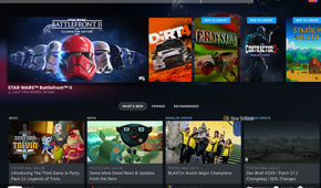 Steam Big Picture mode in Bazzite.