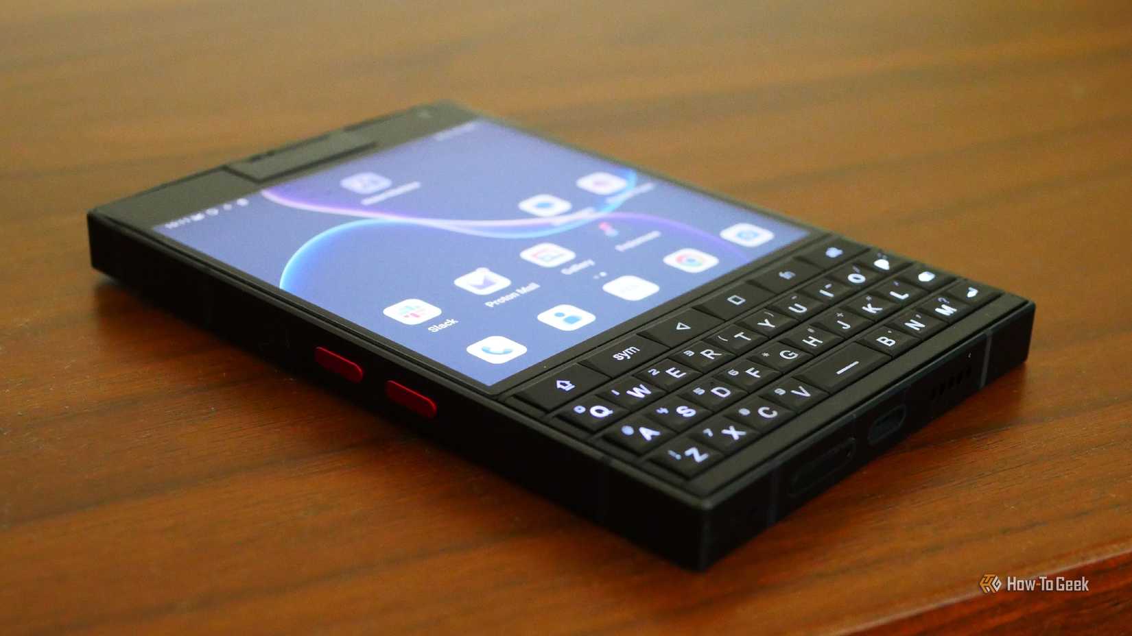 Unihertz Titan 2 on a table.