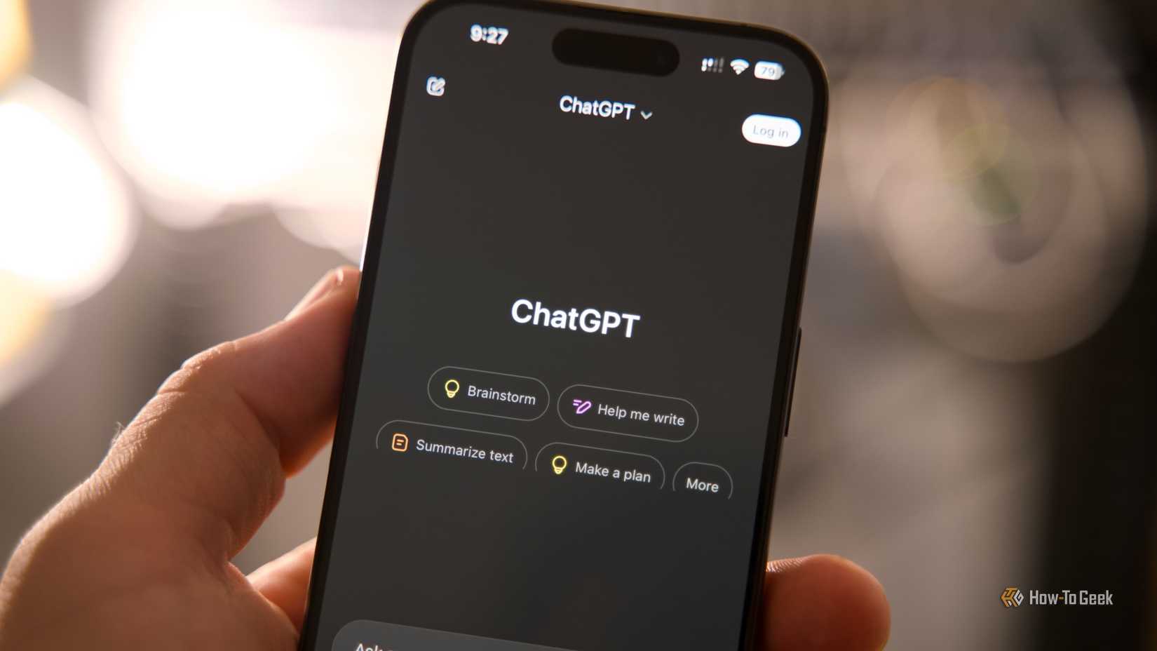 Home of ChatGPT on your handheld iPhone.