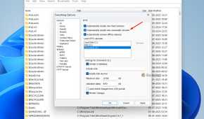 Automatically Include New Removable Volumes box in the Everything app.