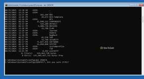 Confirmation command to delete the OSDATA file.-1