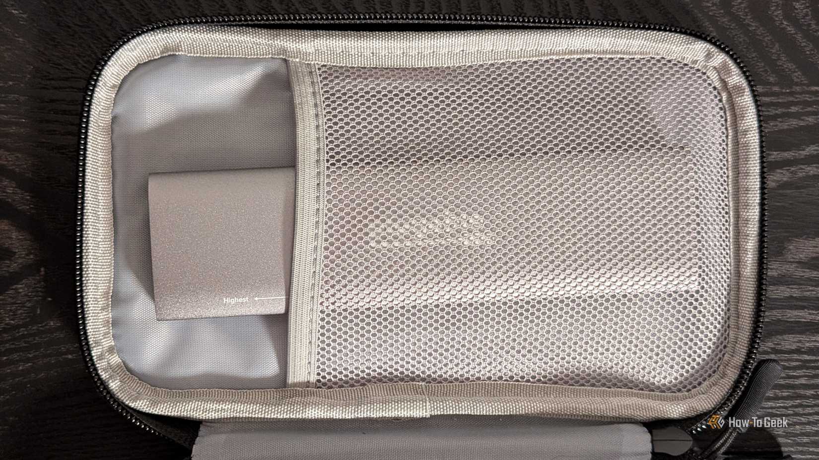 Concludable PS-6cc Packed in travel bag.