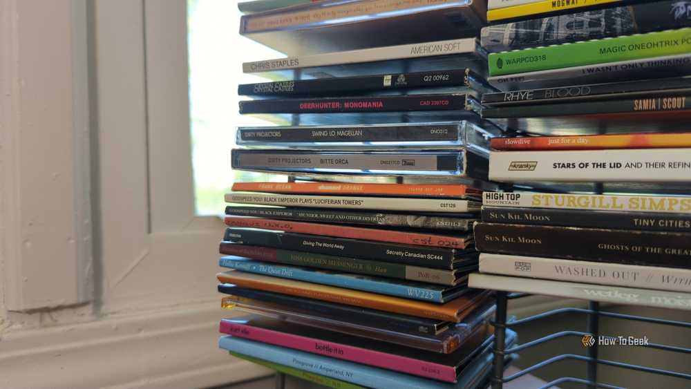 Physical media like CDs can be ripped and added to your Navidrome library