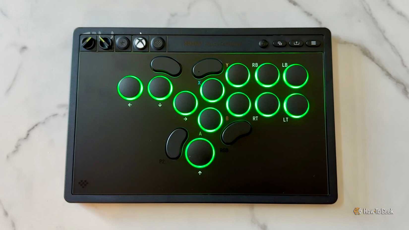 8bitDo Arcade Controller on a white background.