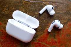 Apple AirPods Pro 3 loose with the case.