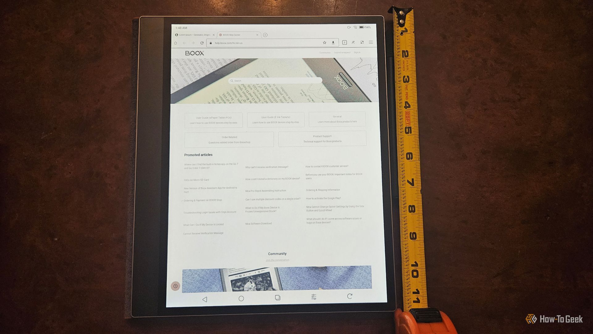 A 13.3-Inch Color E Ink Display Is Both the Best and Worst Thing