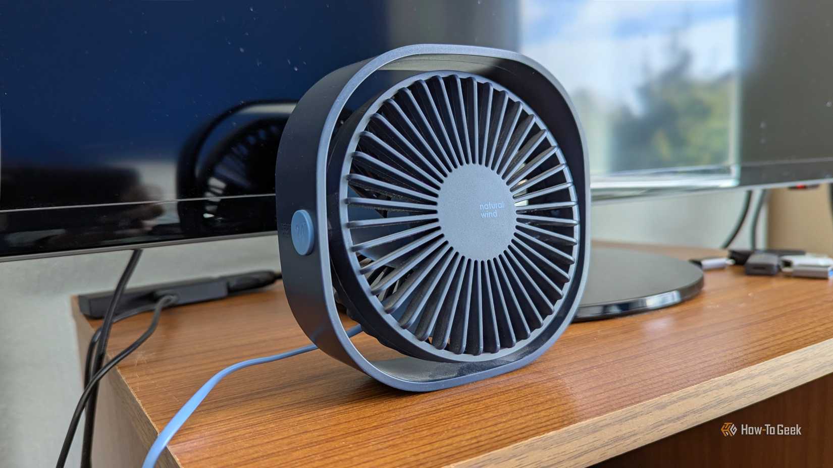 Fan connected to the fire stick.