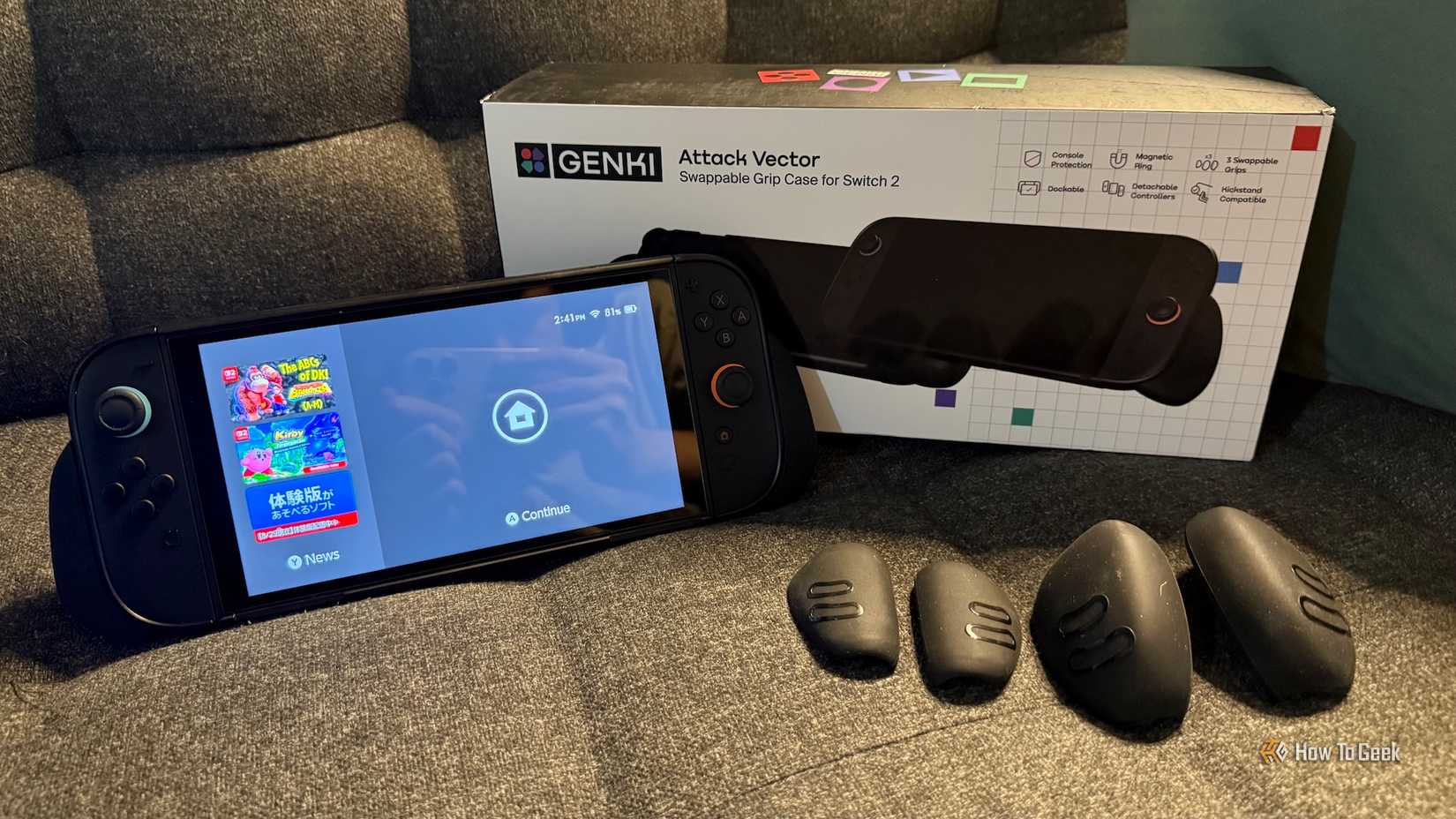 Kill Genki, Grips and Box key with Nintendo Switch 2.