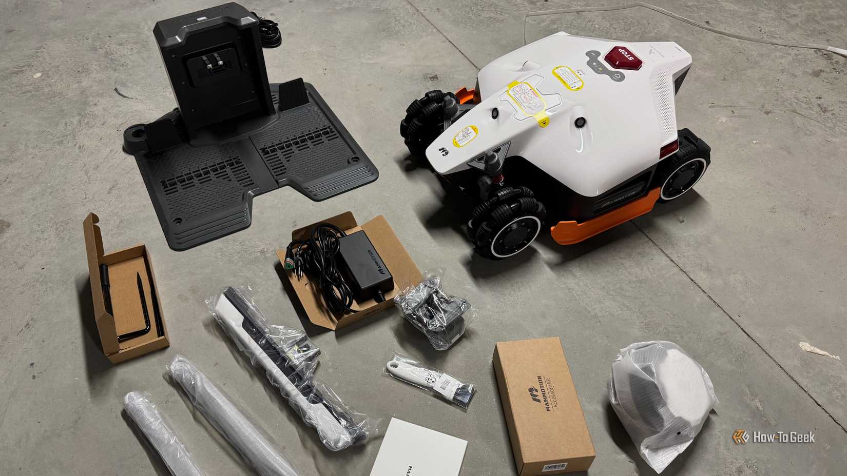 Mammotion Luba 2 robot lawn mower.