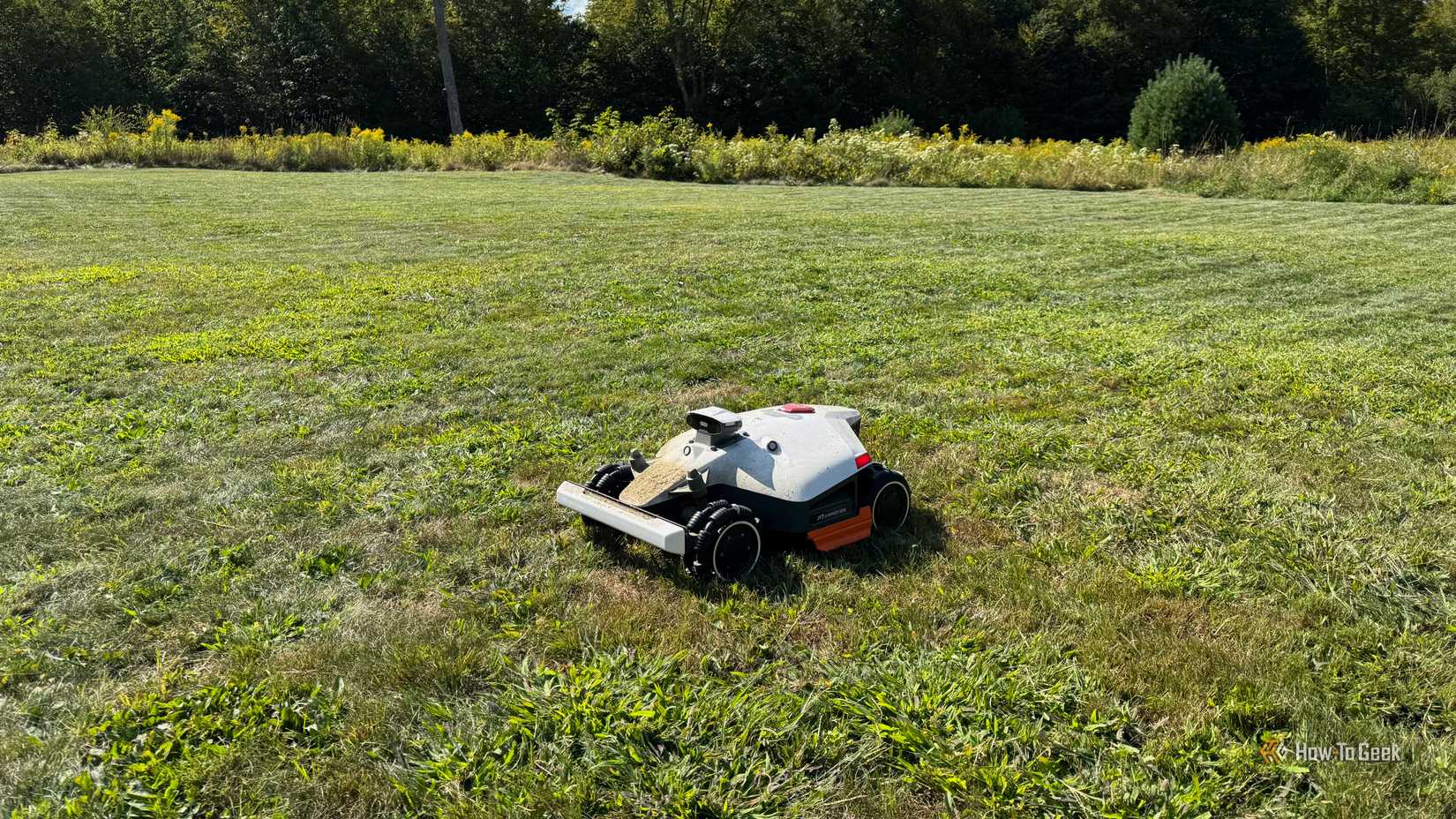 Mammotion Luba 2 AWD robot lawn mower.