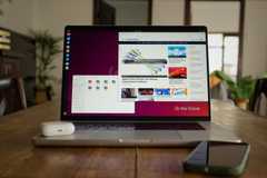 Ubuntu running on a MacBook Pro in a VM.