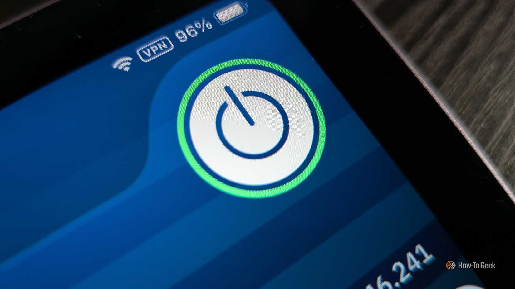 Close do botão liga / desliga do Windscribe