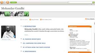 Microsoft Encarta History's page 2.