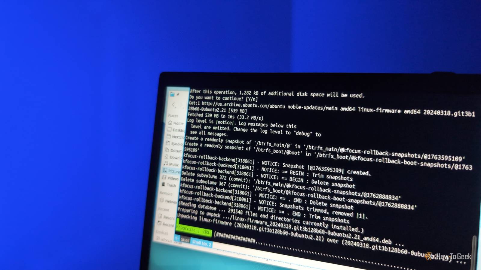 This Quake-inspired terminal is my new favorite on Linux