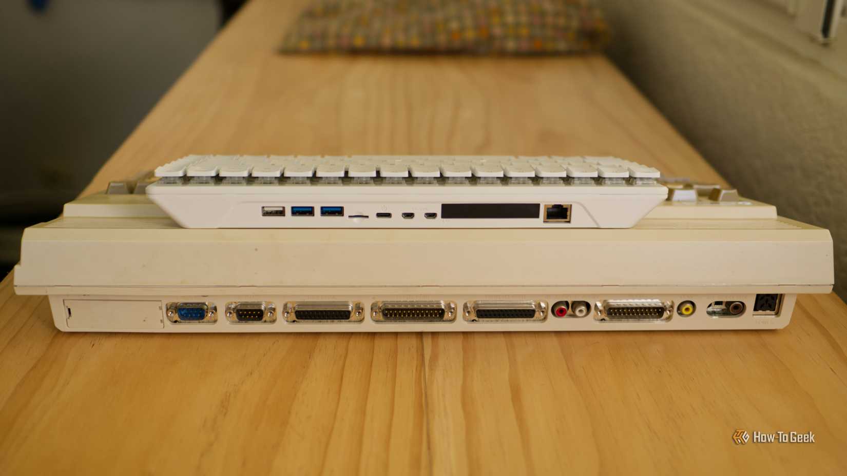 A look at the IO on the Raspberry Pi 500+ and the Amiga A1200.-1