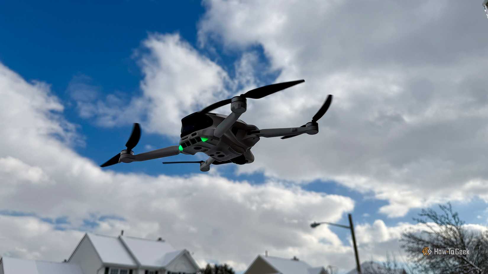 Antigravity A1 Drone in flight.