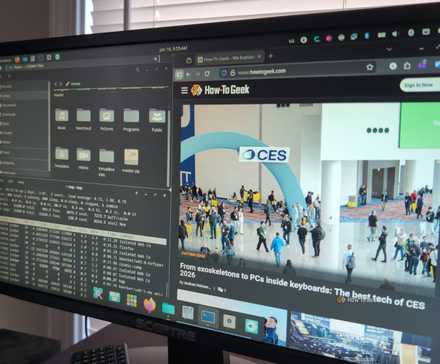 COSMICデスクトップ環境の画面イメージ