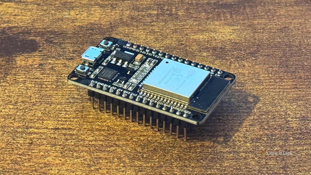 A standard ESP32 board ready for ESPHome flashing