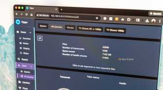 The Tdarr interface in the Chrome web browser showing over 7TB of space savings.