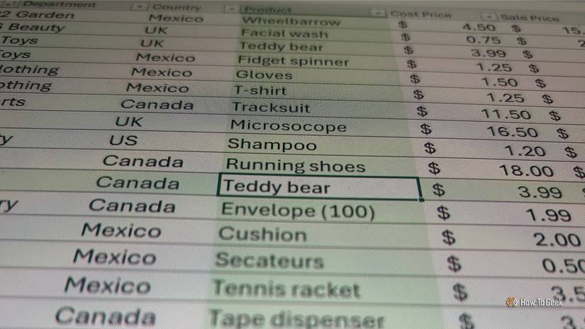 Laptop screen showing Focus Cell activated in Microsoft Excel.
