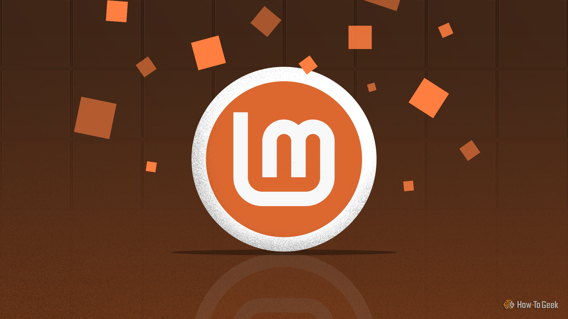 The Linux Mint logo surrounded by Cinnamon Spices.