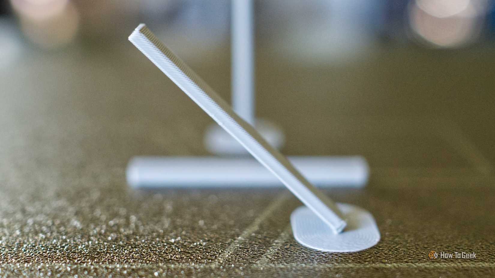 3D printed angle example (45-degree angle).