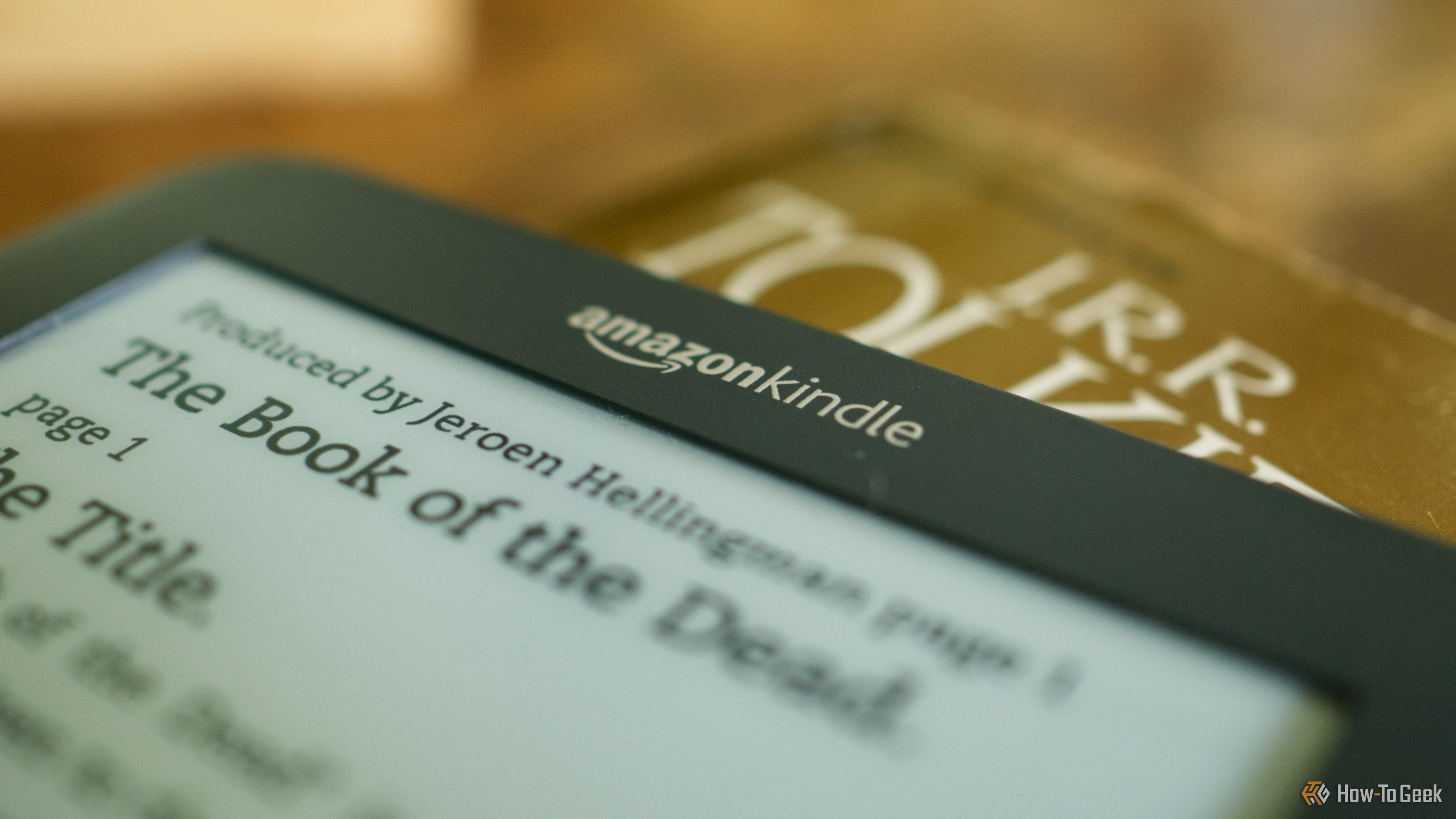 Amazon Kindle 3 keyboard.