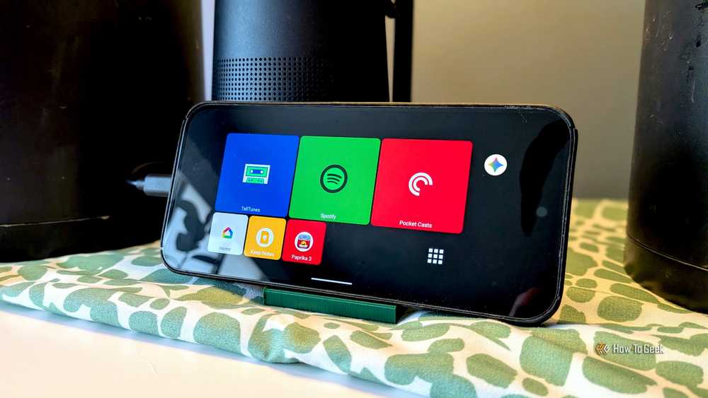An old Android phone works well as a dedicated smart home display