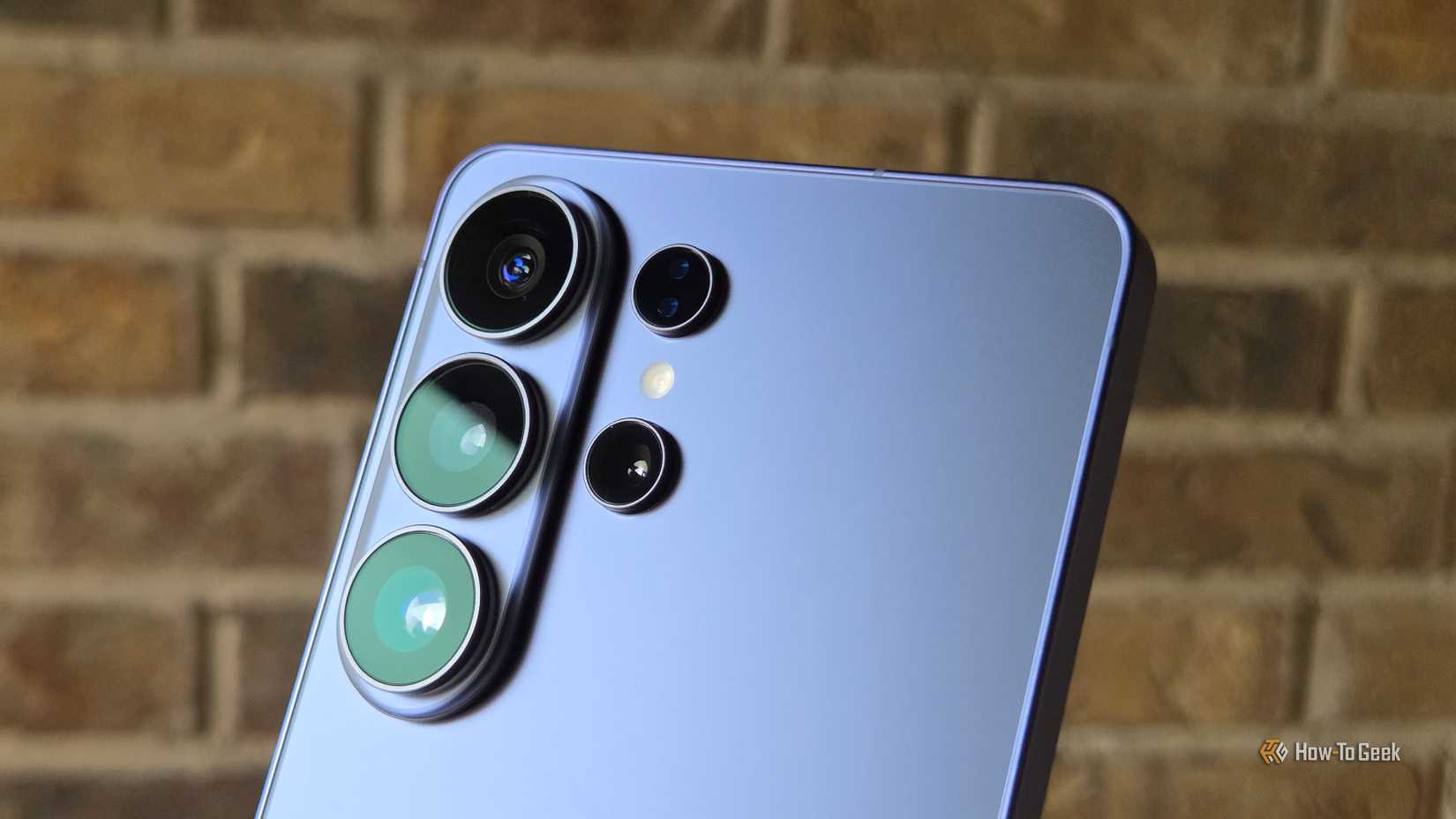 Close up of the Galaxy S26 Ultra cameras