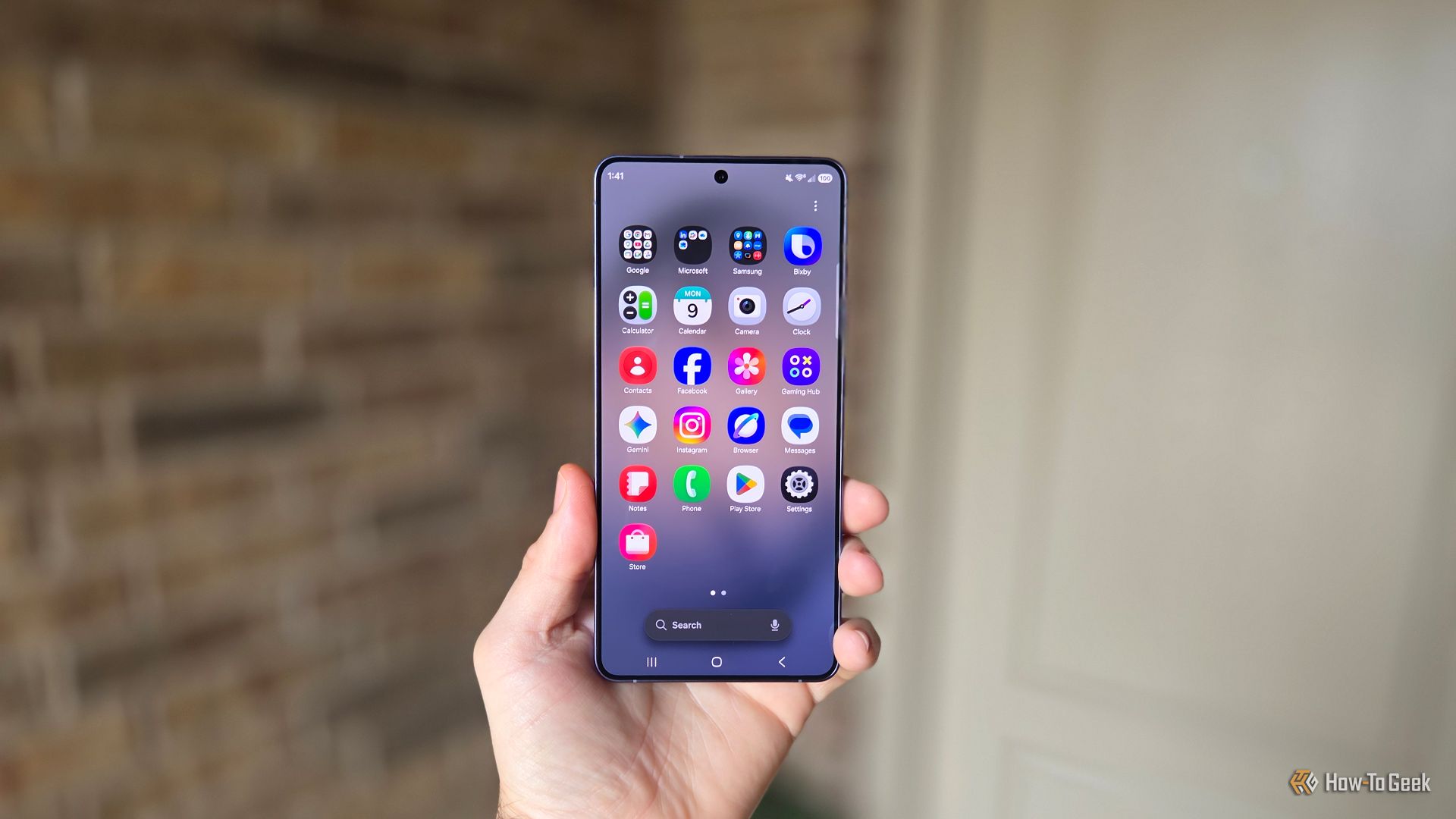 Galaxy S26 Ultra app tray blurry