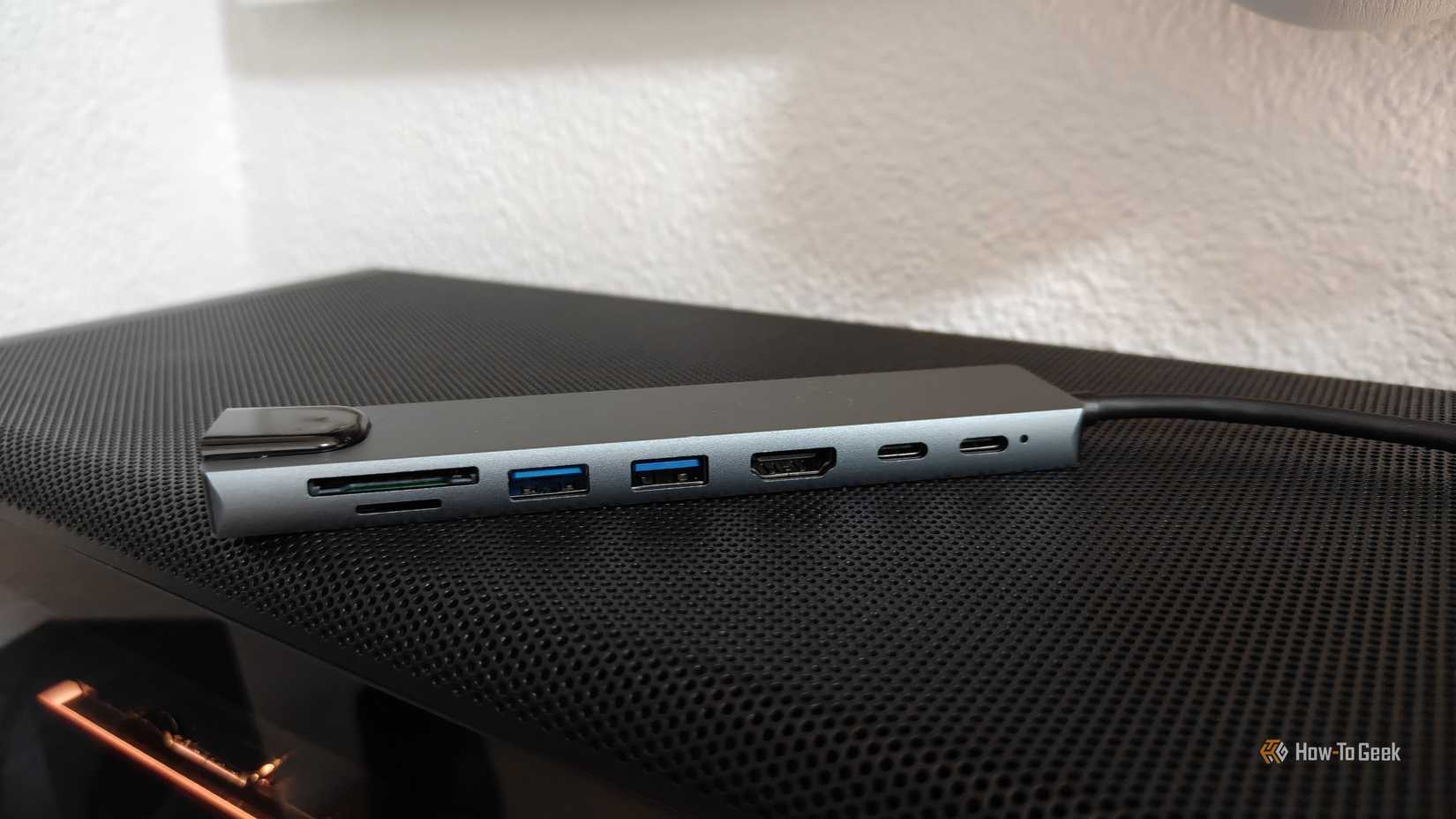 A USB-C hub.