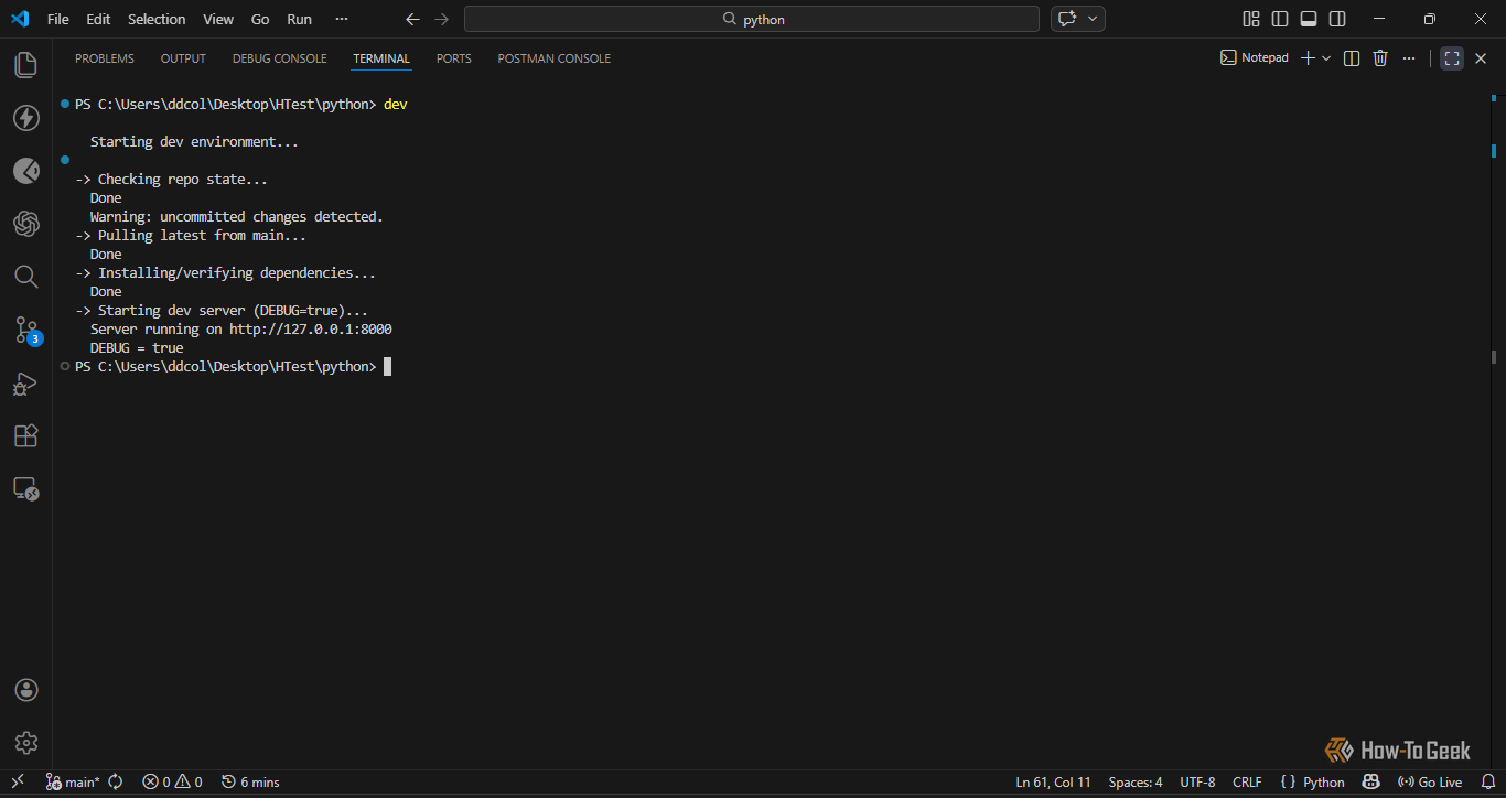 Stop typing the same 4 commands: How a simple Python script saves me ...