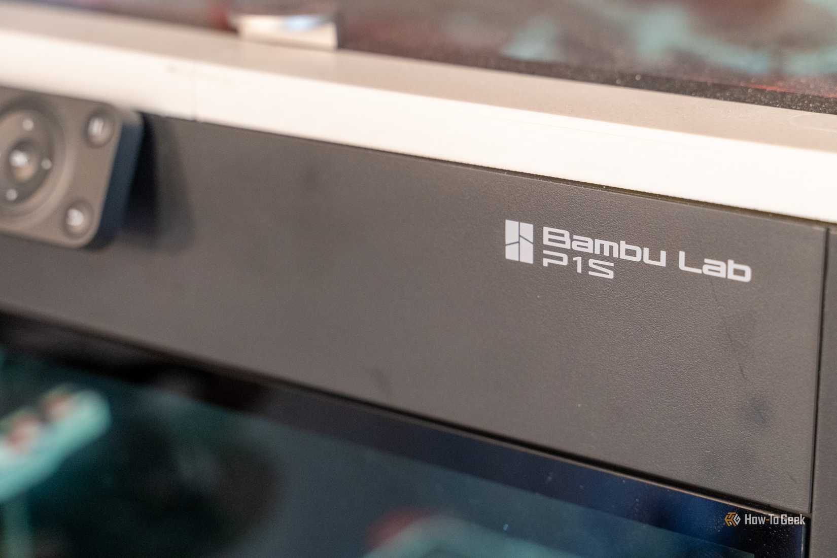 The Bambu Lab P1S 3D printer.