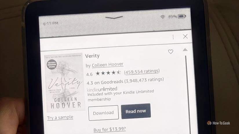 Verity on Kindle Unlimited. 