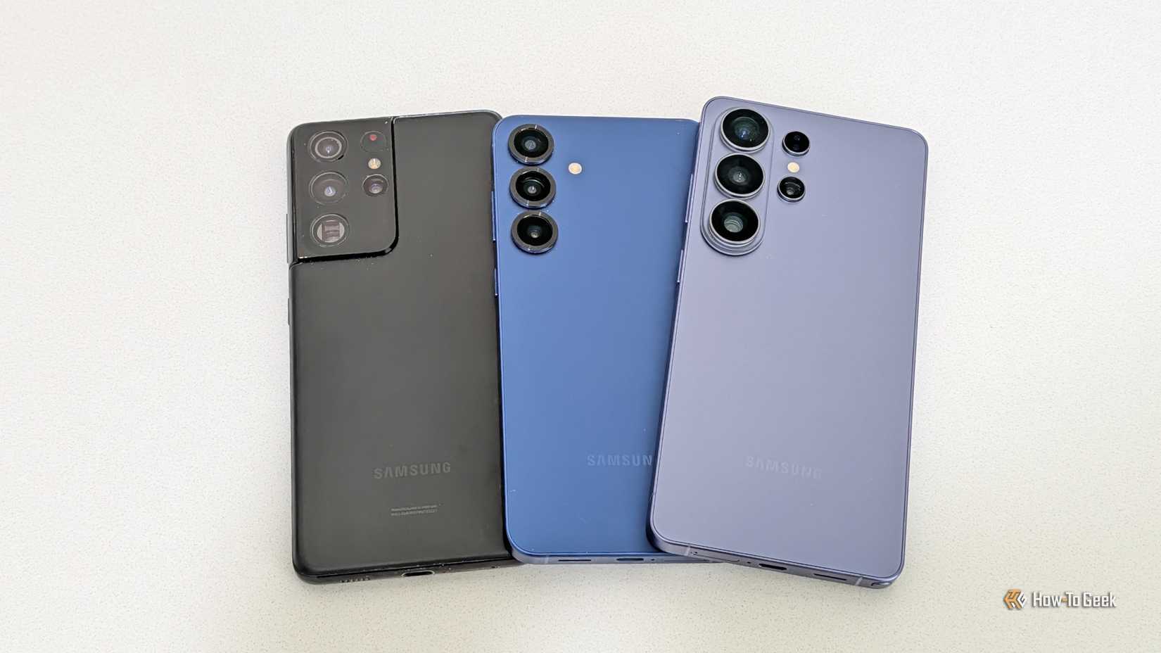 Samsung Galaxy S21, S25, and S26 Ultra