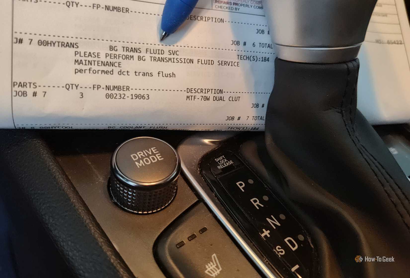 Transmission Service Paperwork