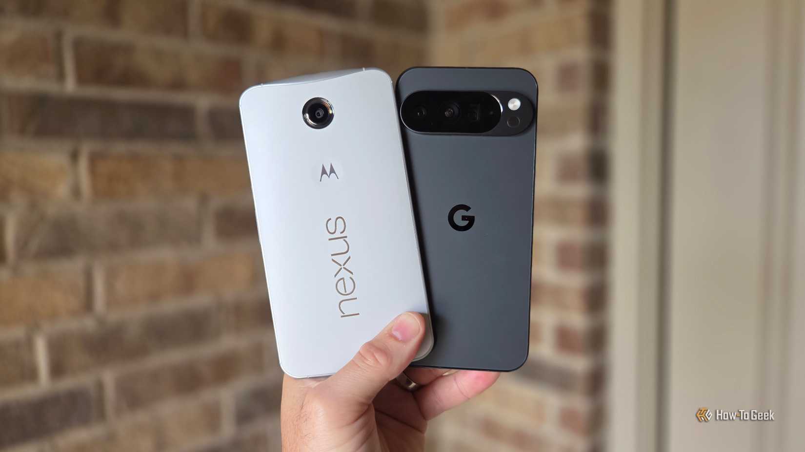 Motorola Nexus 6 and Pixel 10 Pro XL