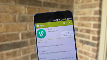 Téléphones avec l'application Vine sur l'Android Market