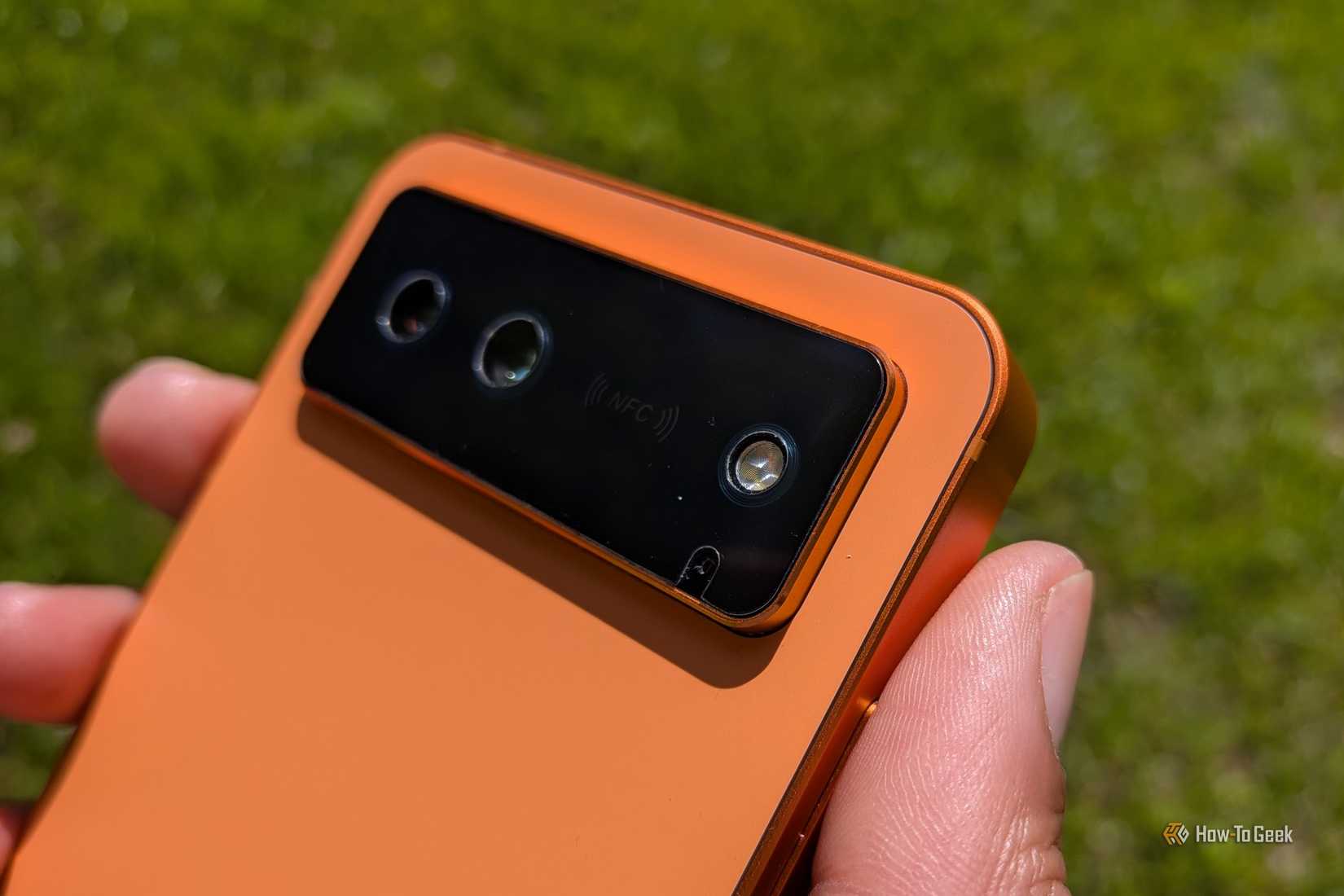 The Unihertz Titan 2 Elite camera bump.