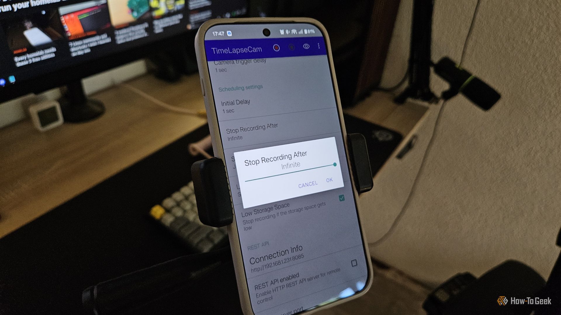 This open-source app turned my Android phone into a free time-lapse camera