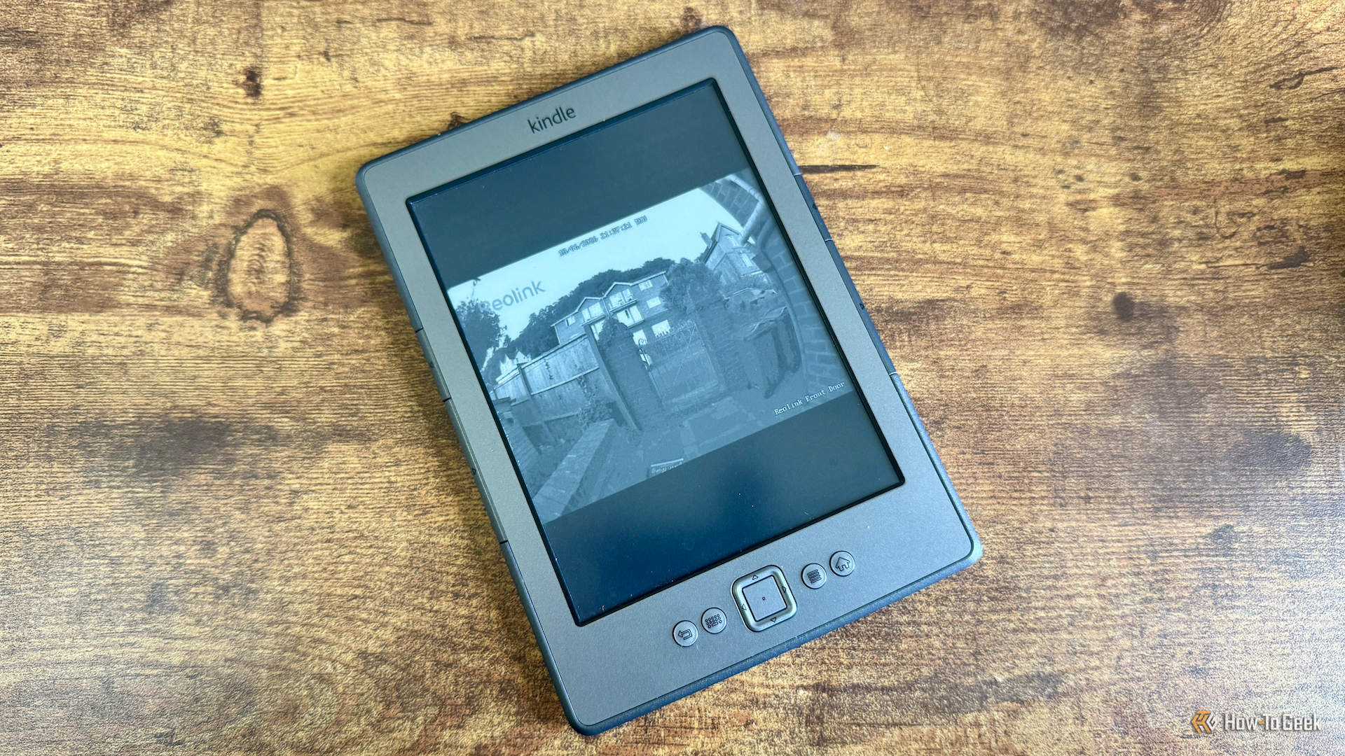 How I turned an old Kindle into a slow-refresh security camera monitor