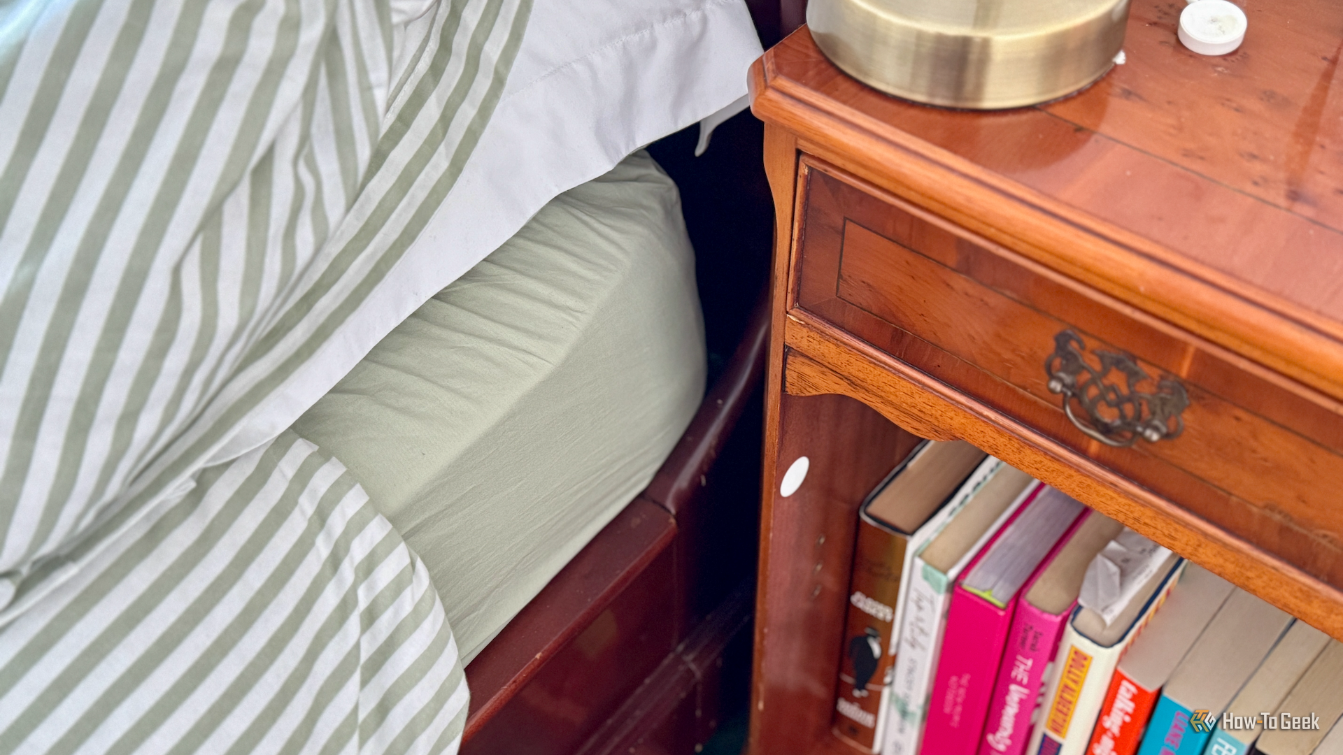 I put an NFC tag under my nightstand to kill late-night smart home frustrations