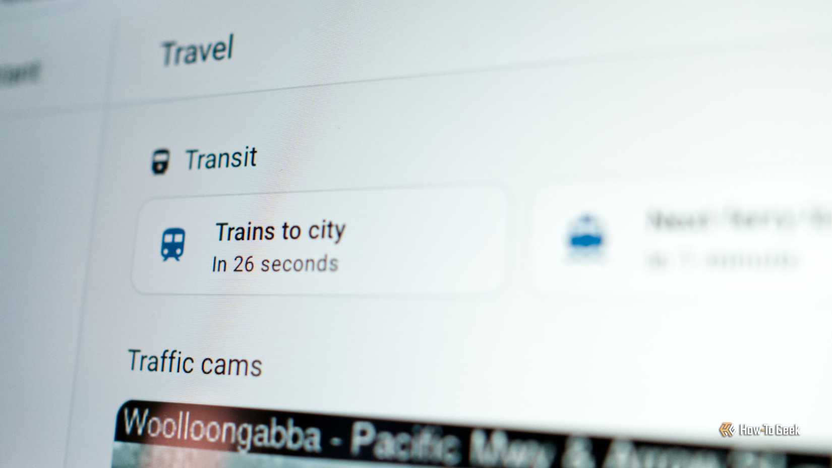 Public transport in Home Assistant.