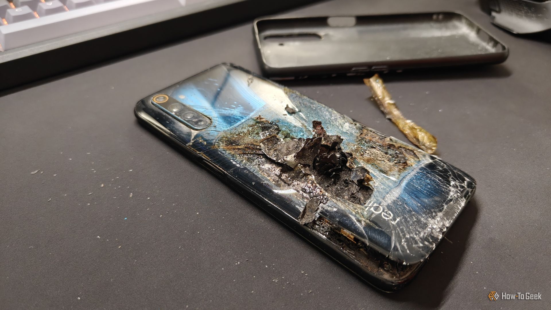 My mom’s phone battery exploded—these were the warning signs